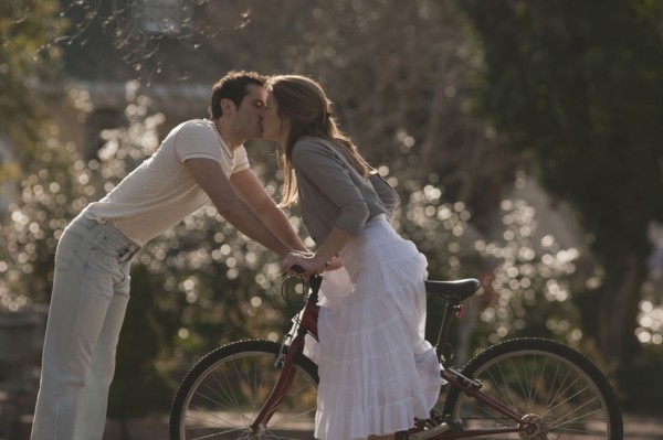 Couple kissing