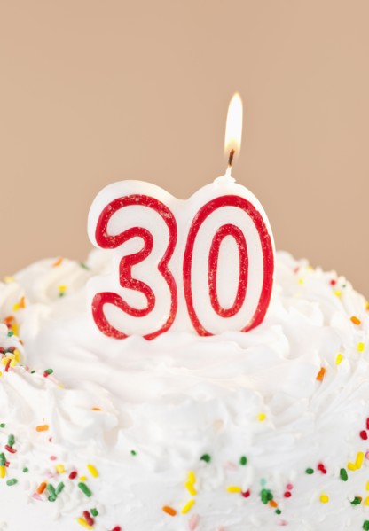 Birthday for thirty years old.