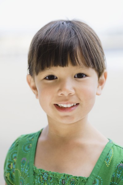Portrait of young girl