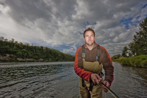 Fly fisherman