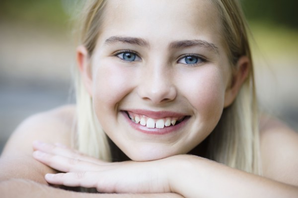 Portrait of young girl