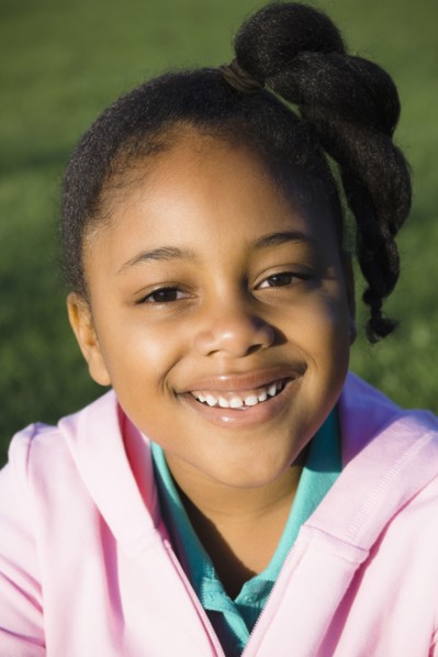Portrait of young girl