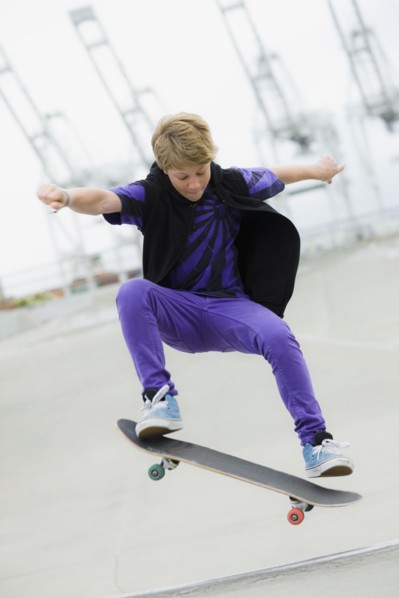 Skateboarding