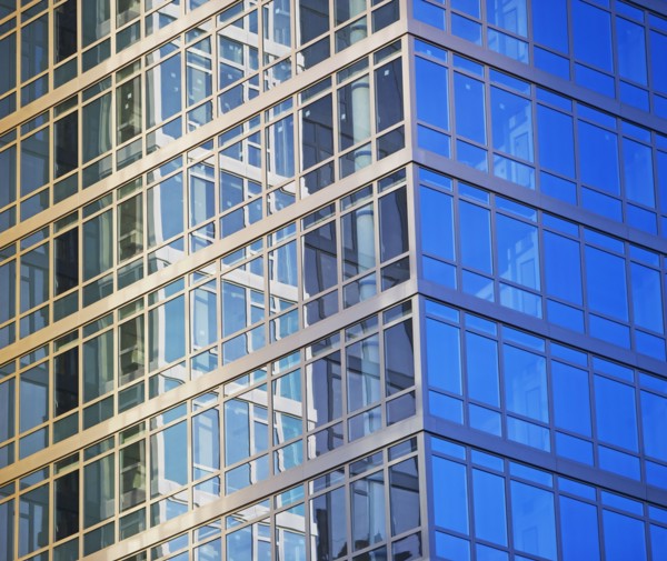 Skyscraper windows