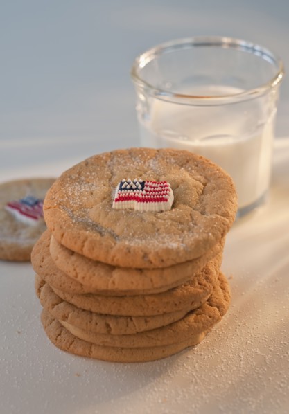 Cookies and milk.