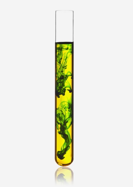 Mixture in beaker