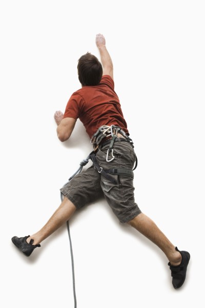 Male climber