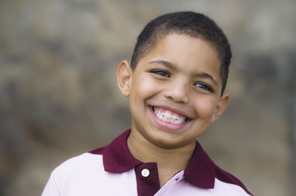 Portrait of young boy
