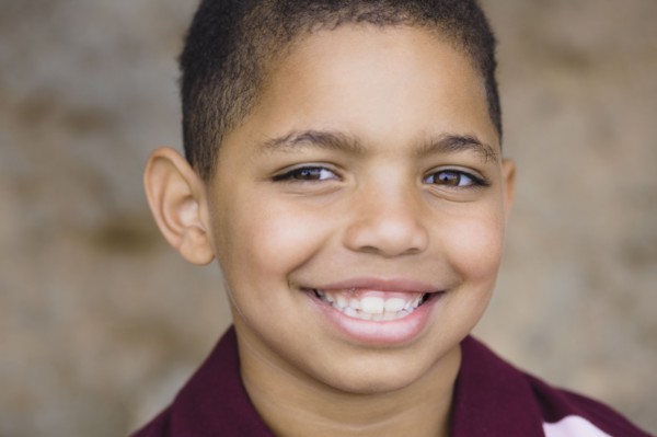 Portrait of young boy