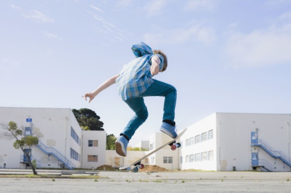 Skateboarding