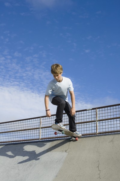 Skateboarding