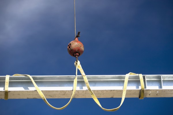 Crane and beam