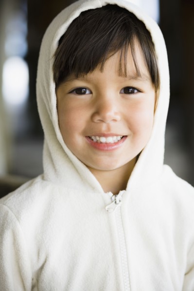Portrait of young boy