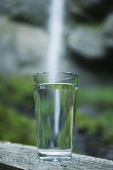 Glass of water