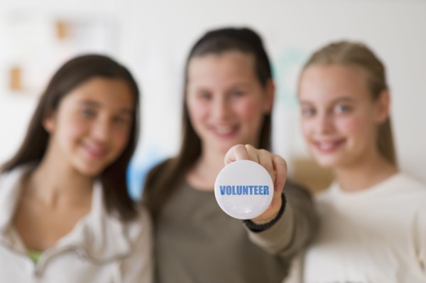 Volunteers.