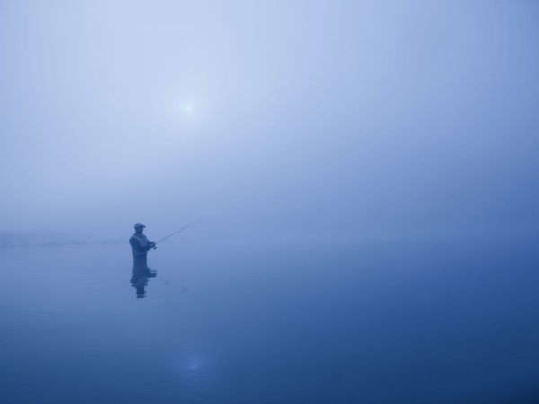 Fly fishing. Photographer: Mike Kemp