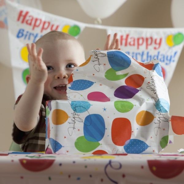 First birthday. Photographer: Mike Kemp