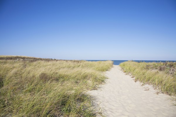 entrance to Jetties Beach