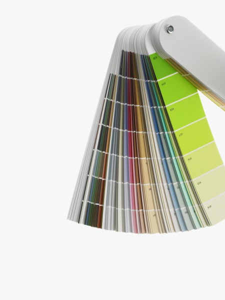 Paint samples. Photographer: David Arky