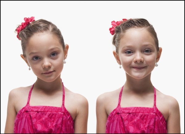 Twin sisters. Photographer: Mike Kemp