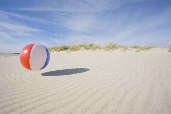 Beach ball. Photographer: Chris Hackett
