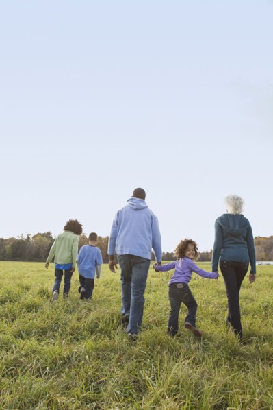 Family walk. Photographer: Pauline St.Denis