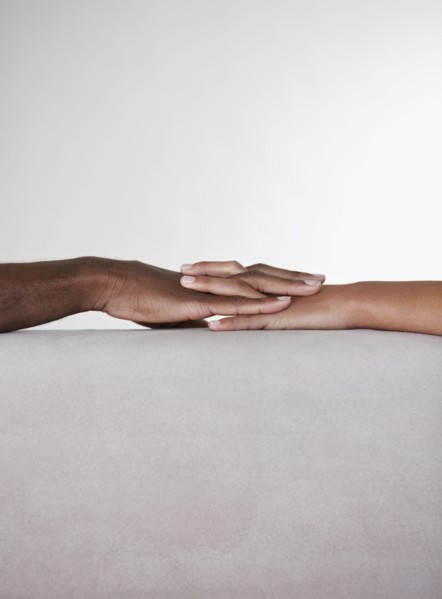 Holding hands. Photographer: momentimages