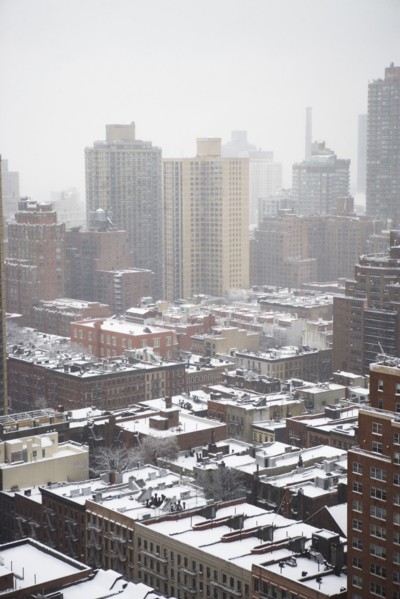 Cityscape in winter. Photographe : fotog