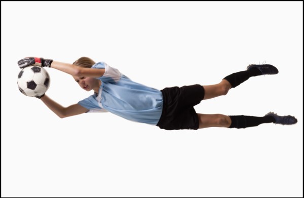 Soccer player. Photographe : Mike Kemp