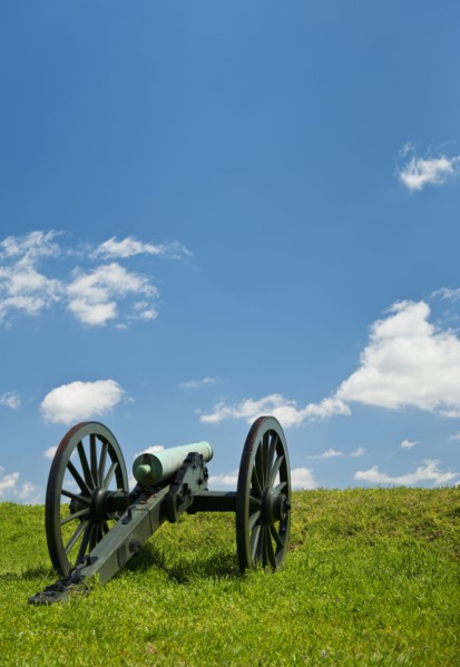 Cannon at Vicksburg National Military Park.