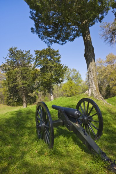 Cannon at Vicksburg National Military Park.