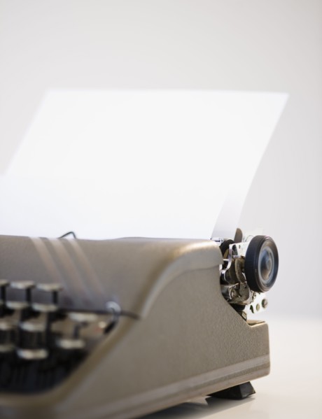 Vintage typewriter. Photo : Jamie Grill