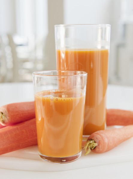 Fresh carrot juice. Photo : Jamie Grill