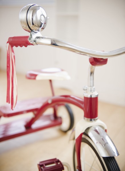 Child's tricycle. Photo : Jamie Grill