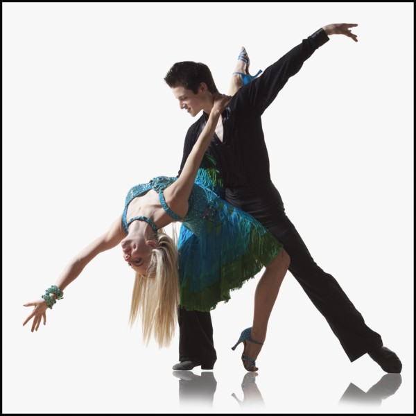 Couple performing ballroom dance. Photo : Mike Kemp