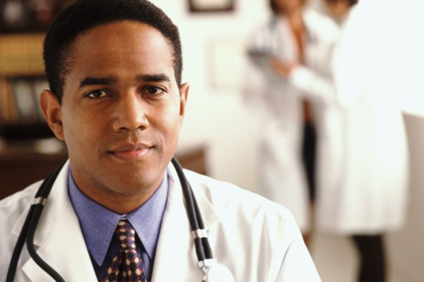 Portrait of a doctor. Photo : Rob Lewine