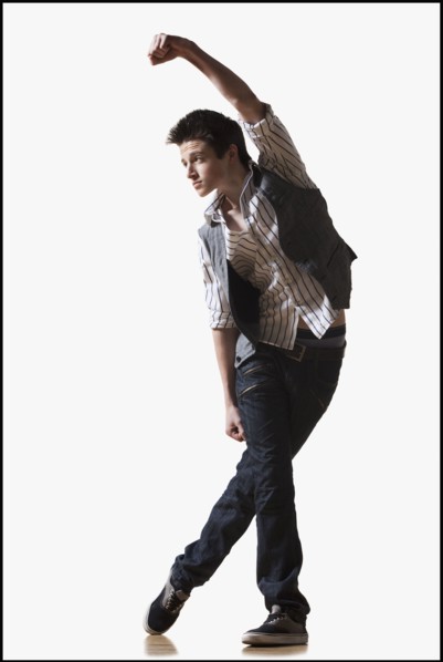 Male dancer performing lyrical dance. Photo : Mike Kemp