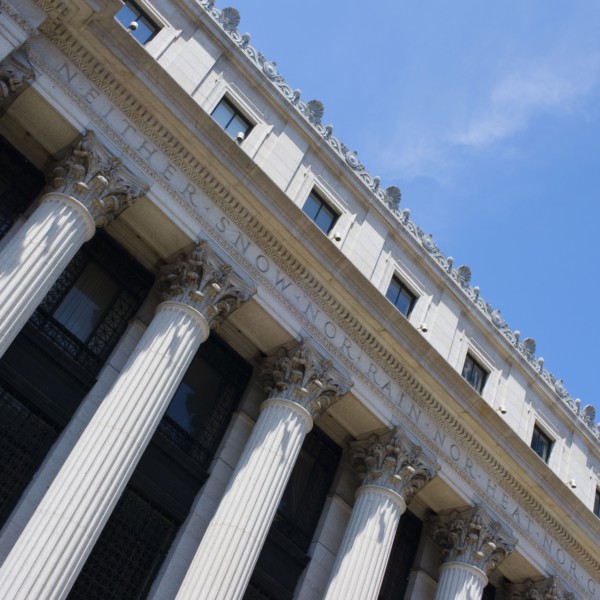 United States Post Office building.