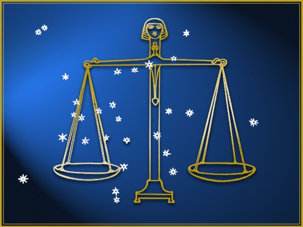 Libra astrological sign.