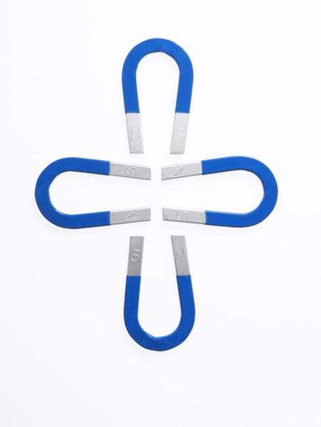 Blue magnets. Photo. David Arky