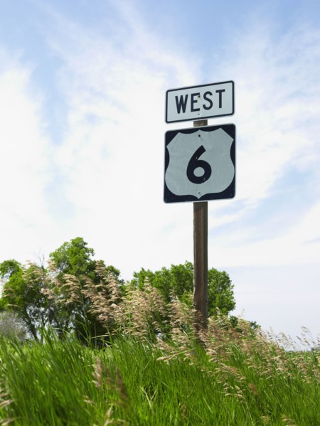 Highway sign. Photo : John Kelly