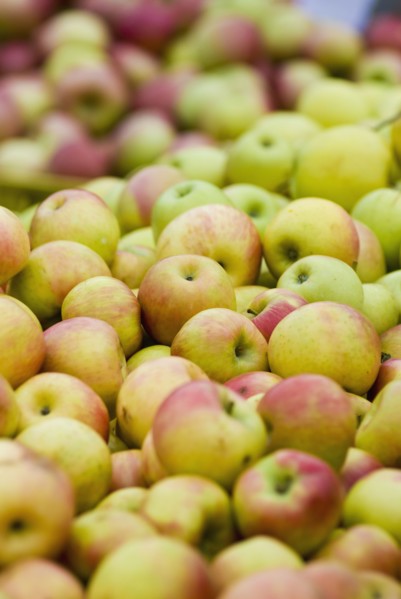 Pile of apples. Photo : Antonio M. Rosario