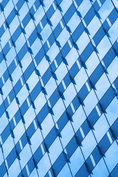 Windows on high-rise building.