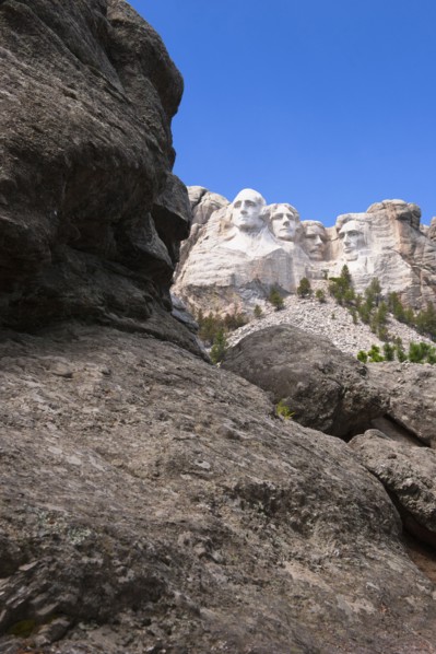 Mount Rushmore.