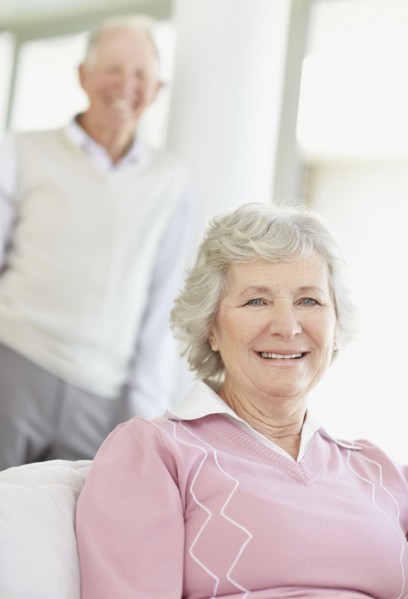 Smiling senior couple. Photo. momentimages