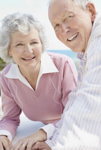 Happy senior couple. Photo. momentimages