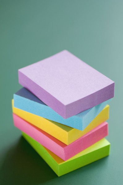 Stack of note pads. Photo : Antonio M. Rosario