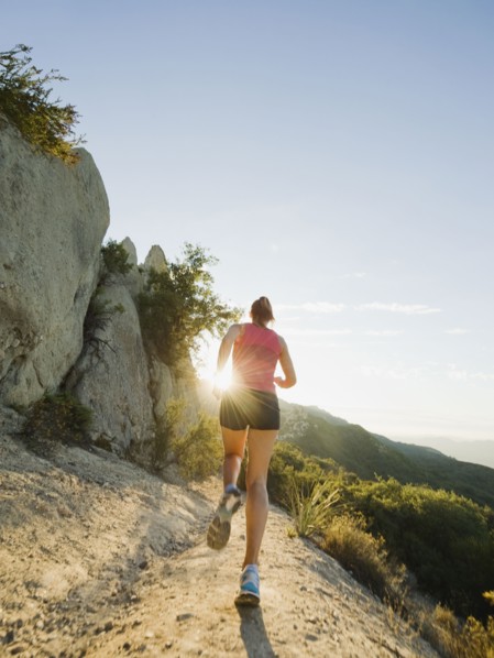 Trail runner. Photo. Erik Isakson