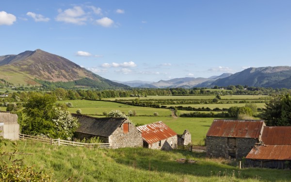 Farm buildings. Photo : Jon Boyes