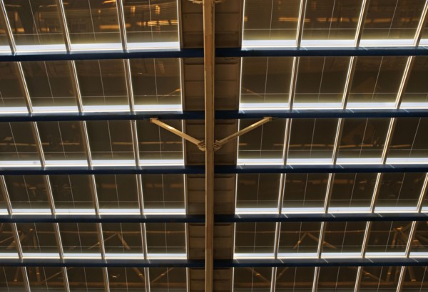USA, New York State, Brooklyn, Coney Island, Ceiling of subway station. Photo : fotog